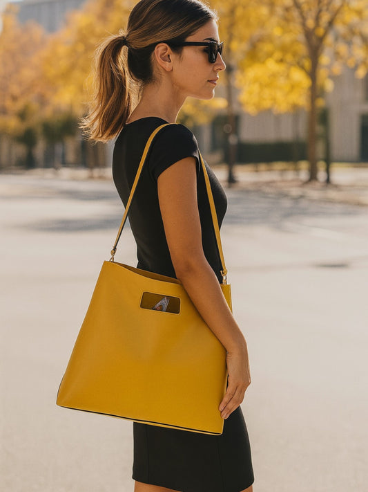FOLD Laptop Bag in YELLOW