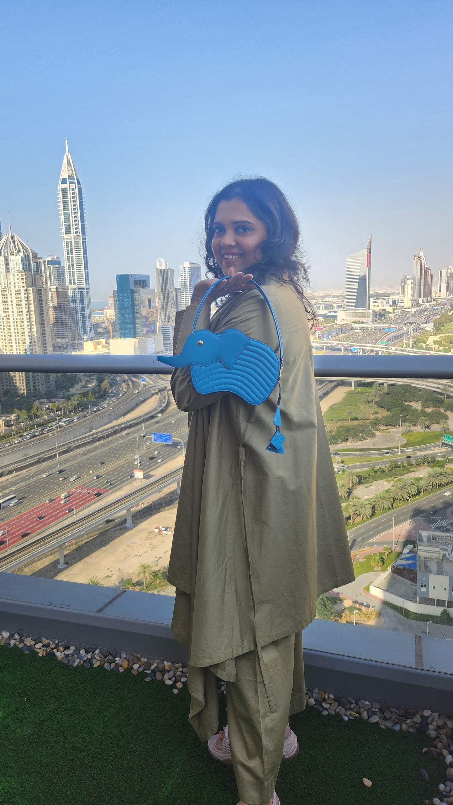 Hathi Batua - Maxi - Jodhpur Blue