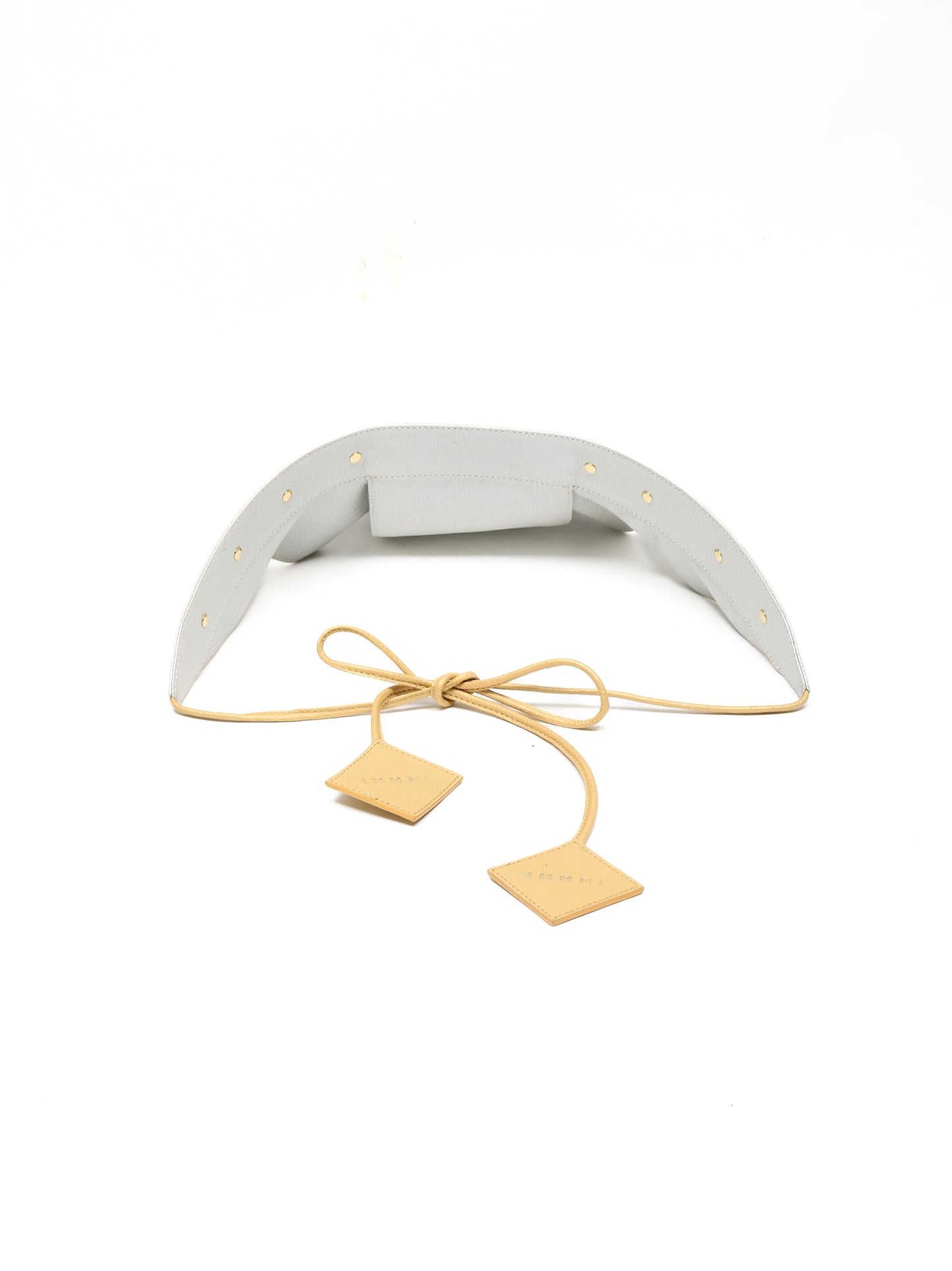 Peplum Pocket Belt - Gold & Silver