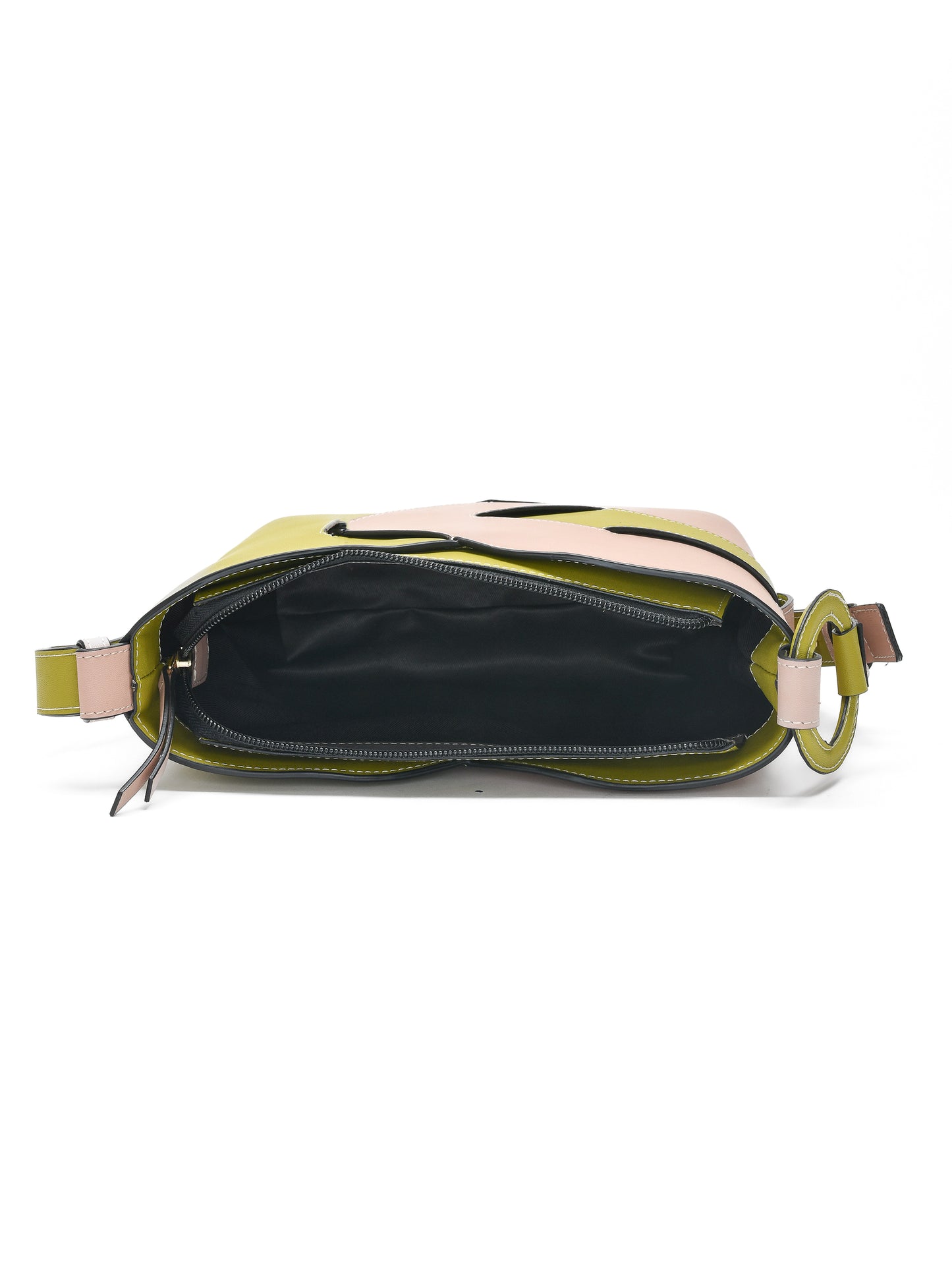 SIDEY BAG in PINK & GREEN