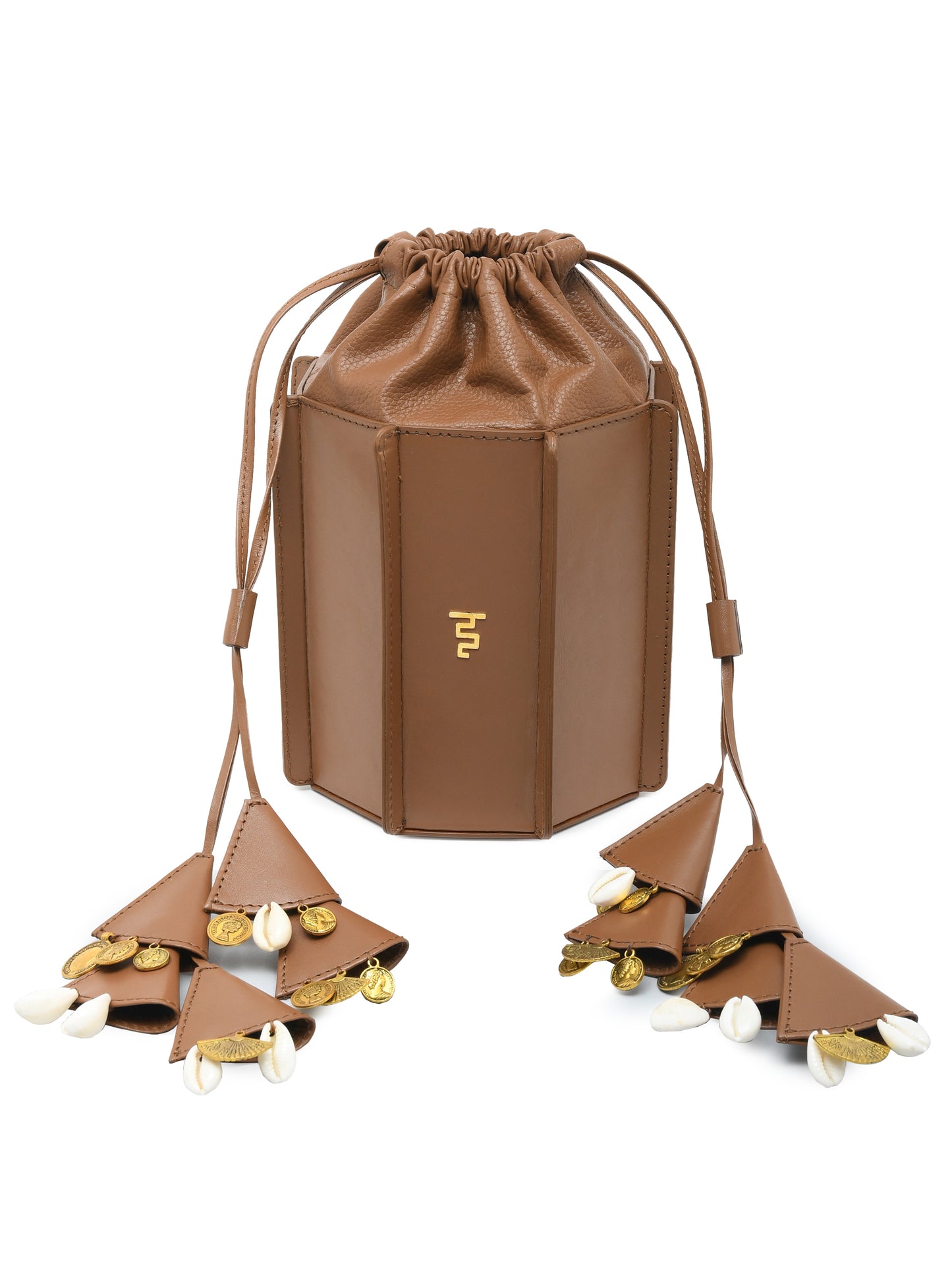 Sunlit Bucket Bag - Tan Brown