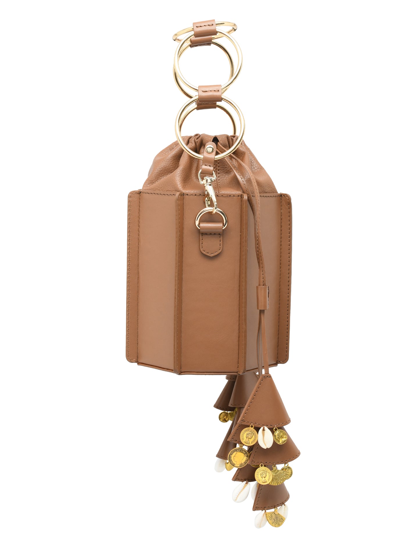 Sunlit Bucket Bag - Tan Brown