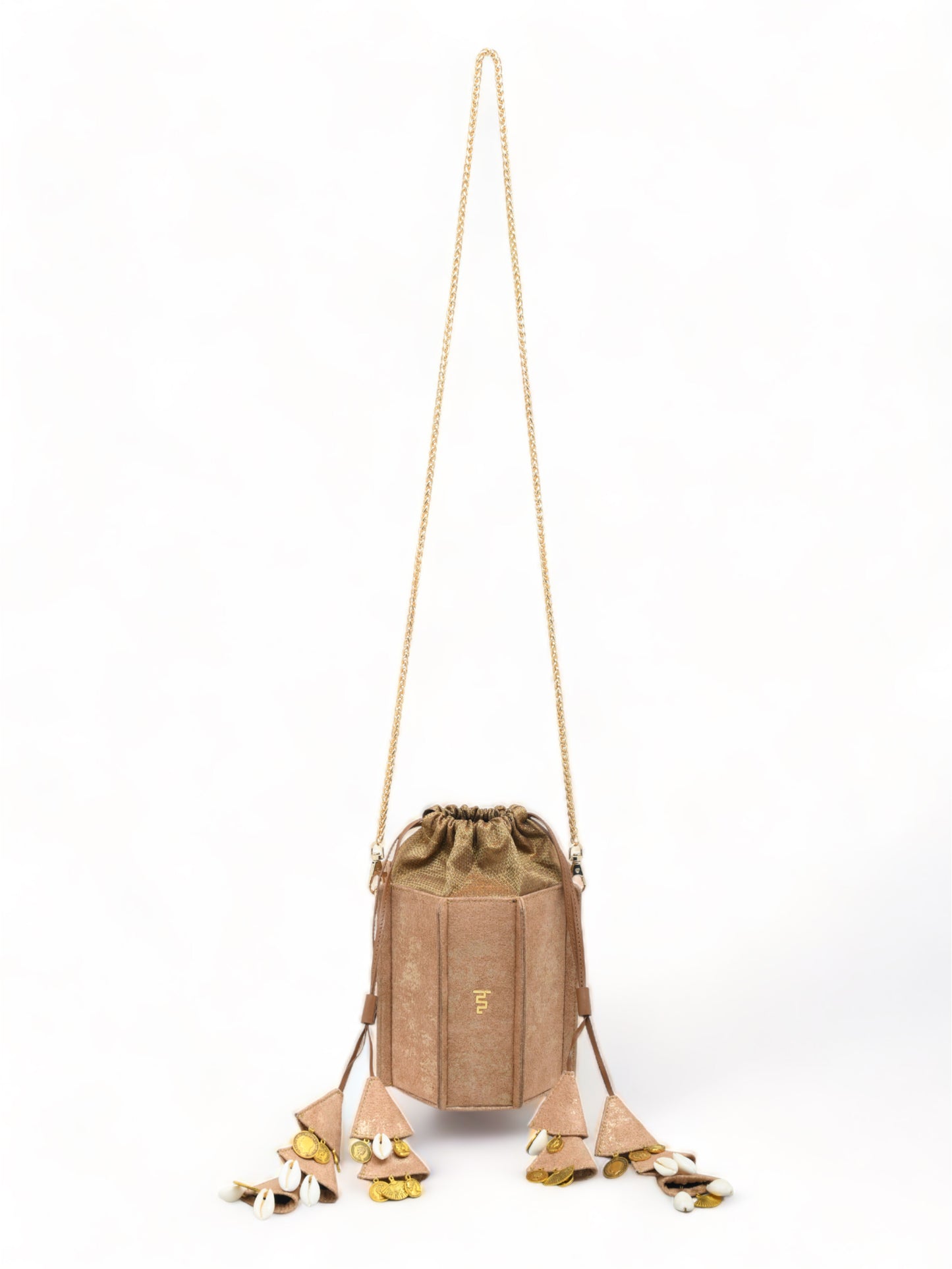 Sunlit Bucket Bag - Gold