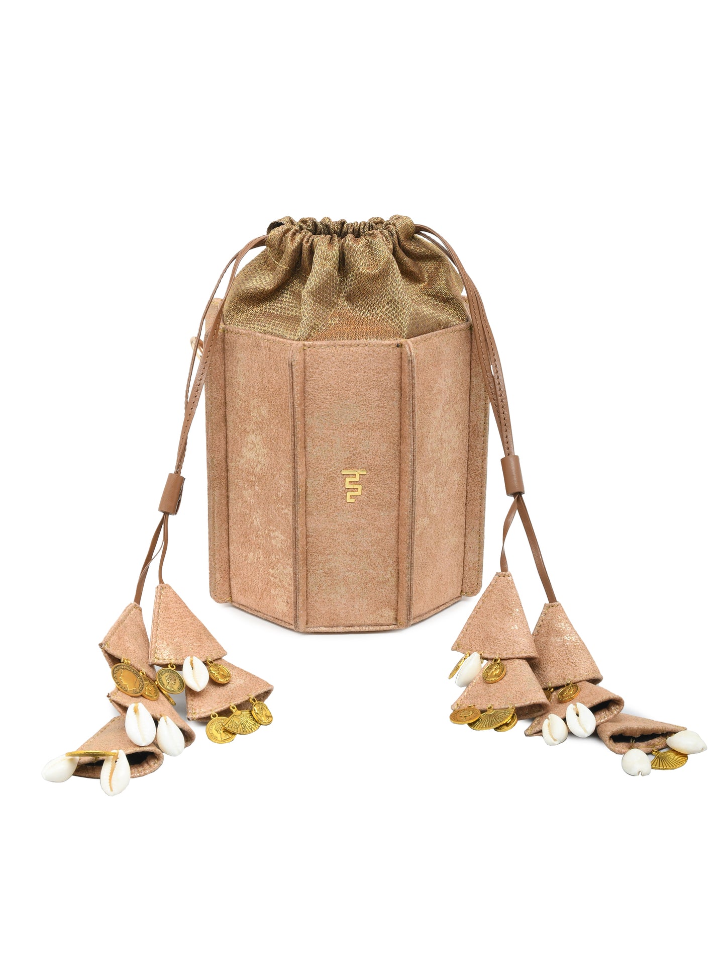 Sunlit Bucket Bag - Gold