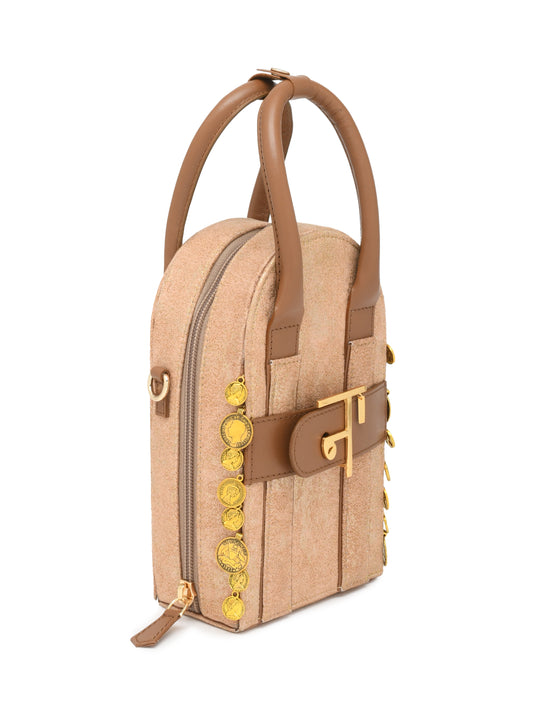 Sunlit Moon Bag - Gold
