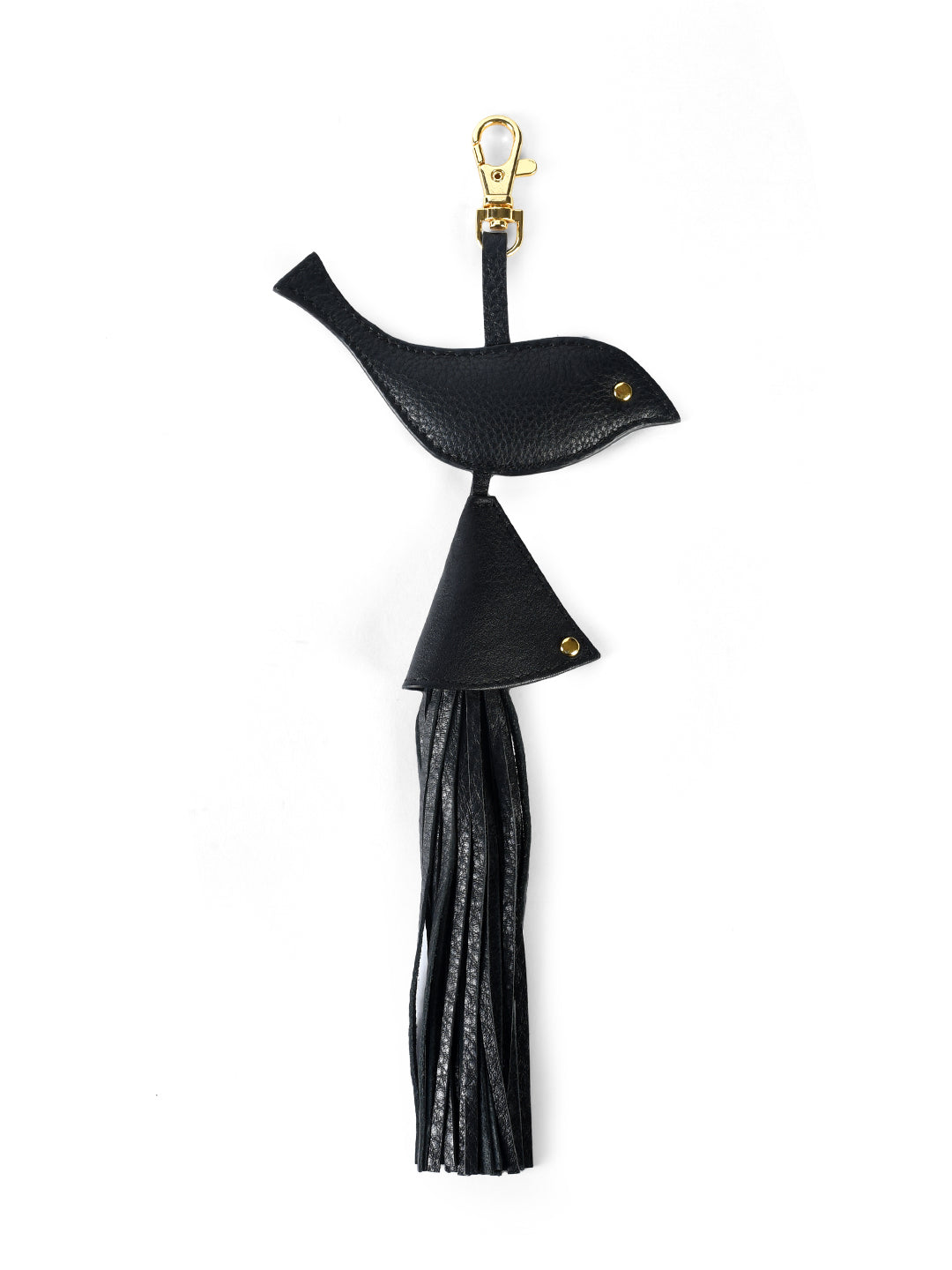 Bird Charm - Black