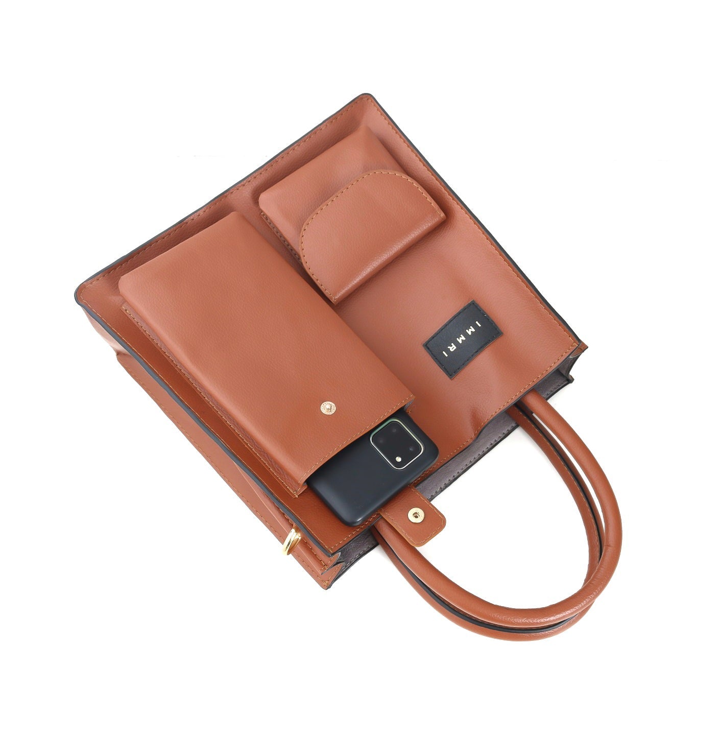 Workation Travel Tote Bag - Tan