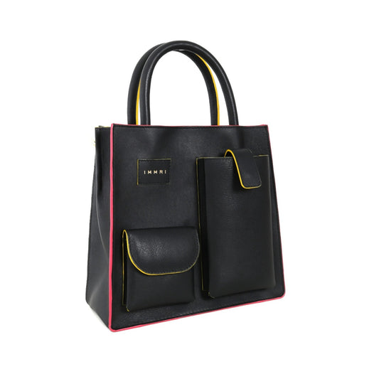 Workation Travel Tote Bag - Black