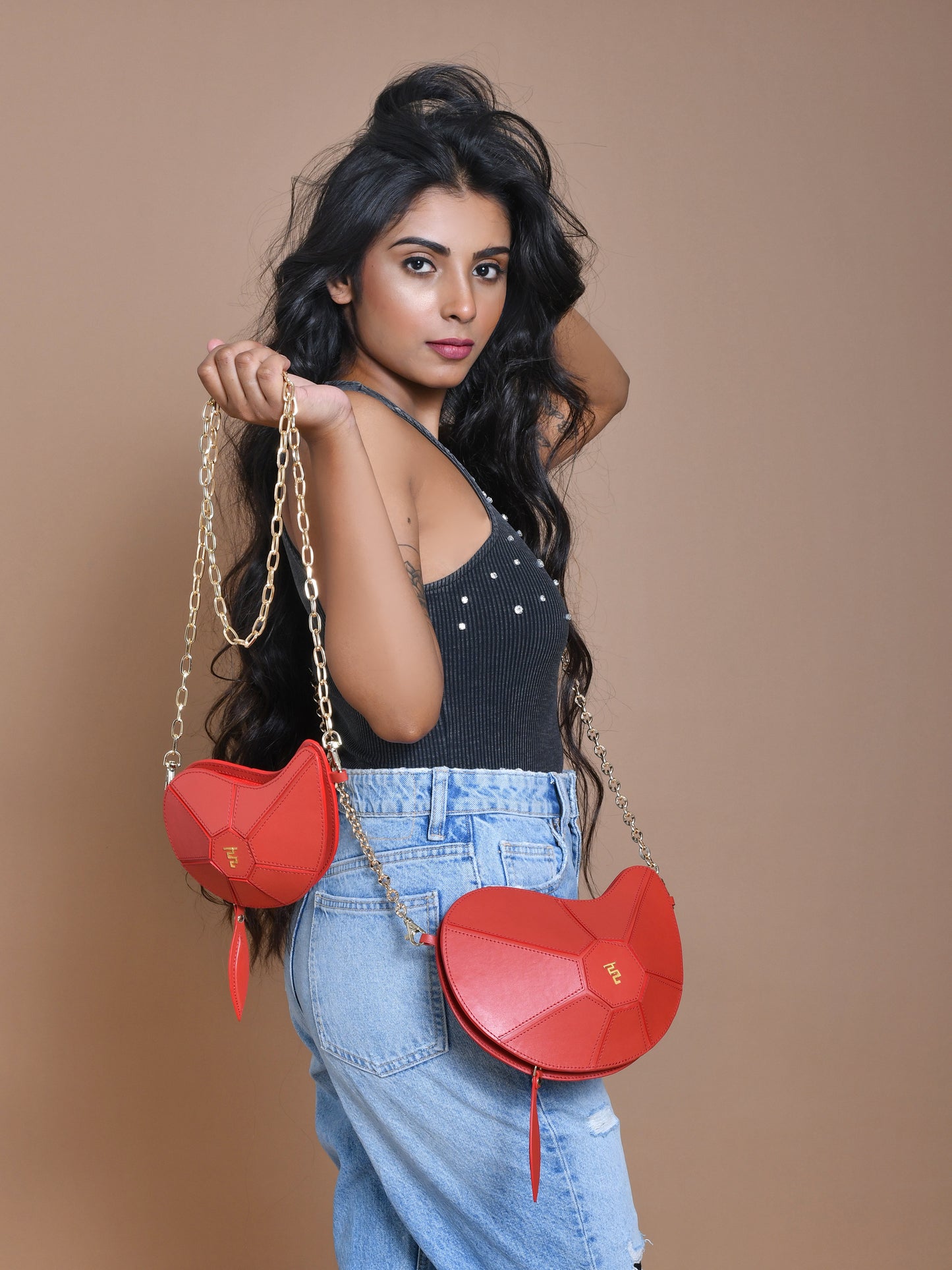Minni and Maxi Kerry Bag - Red