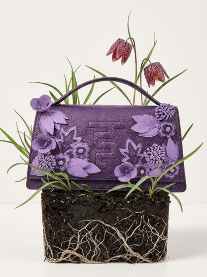 Bloom Bag in Purple and Lilac