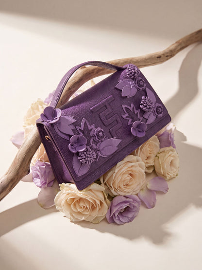 Bloom Bag in Purple and Lilac