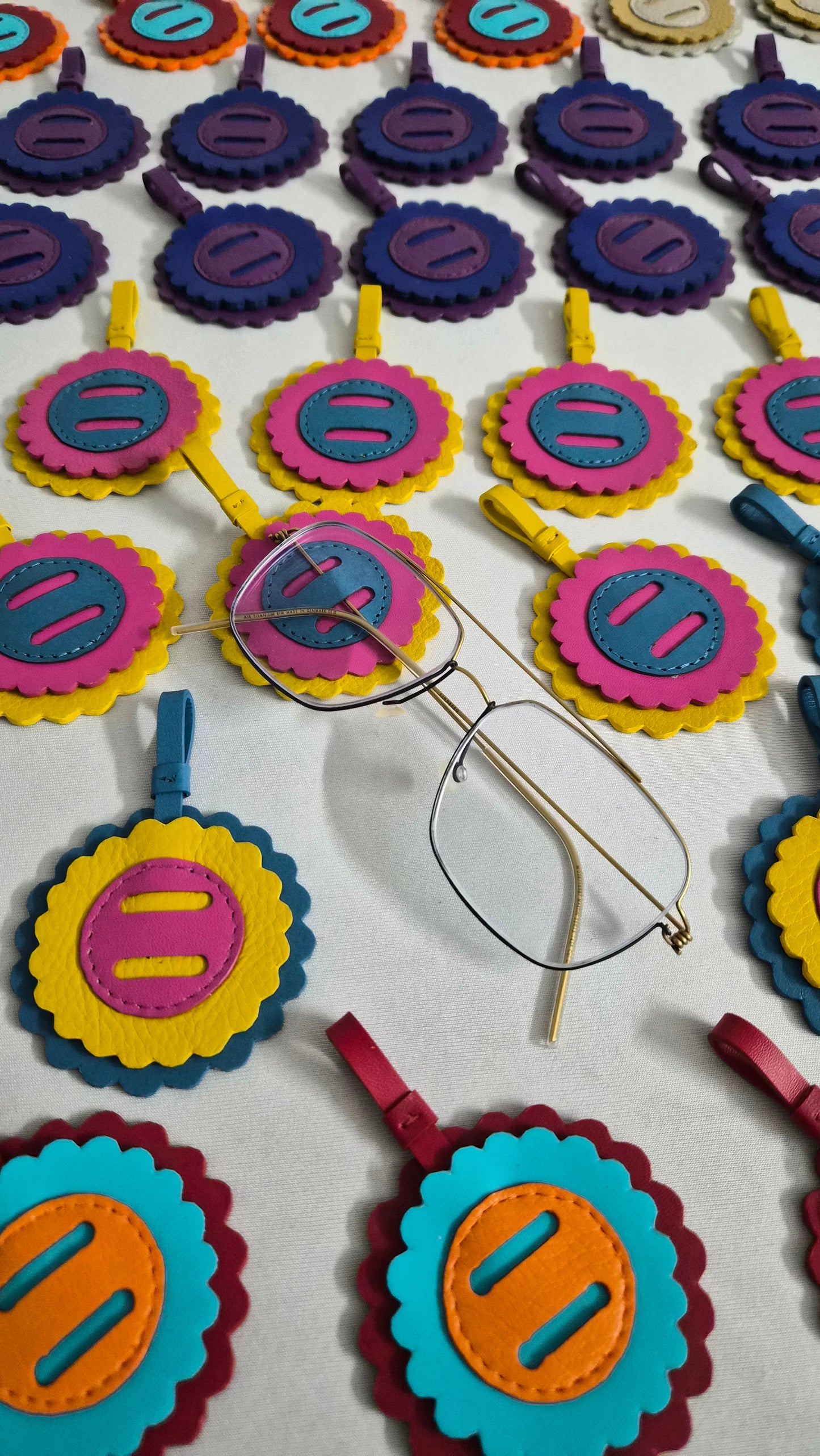 DIY Flower Eyewear Charm Bunch