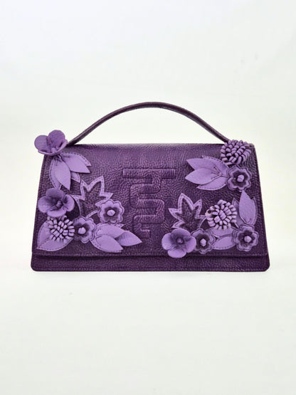 Bloom Bag in Purple and Lilac