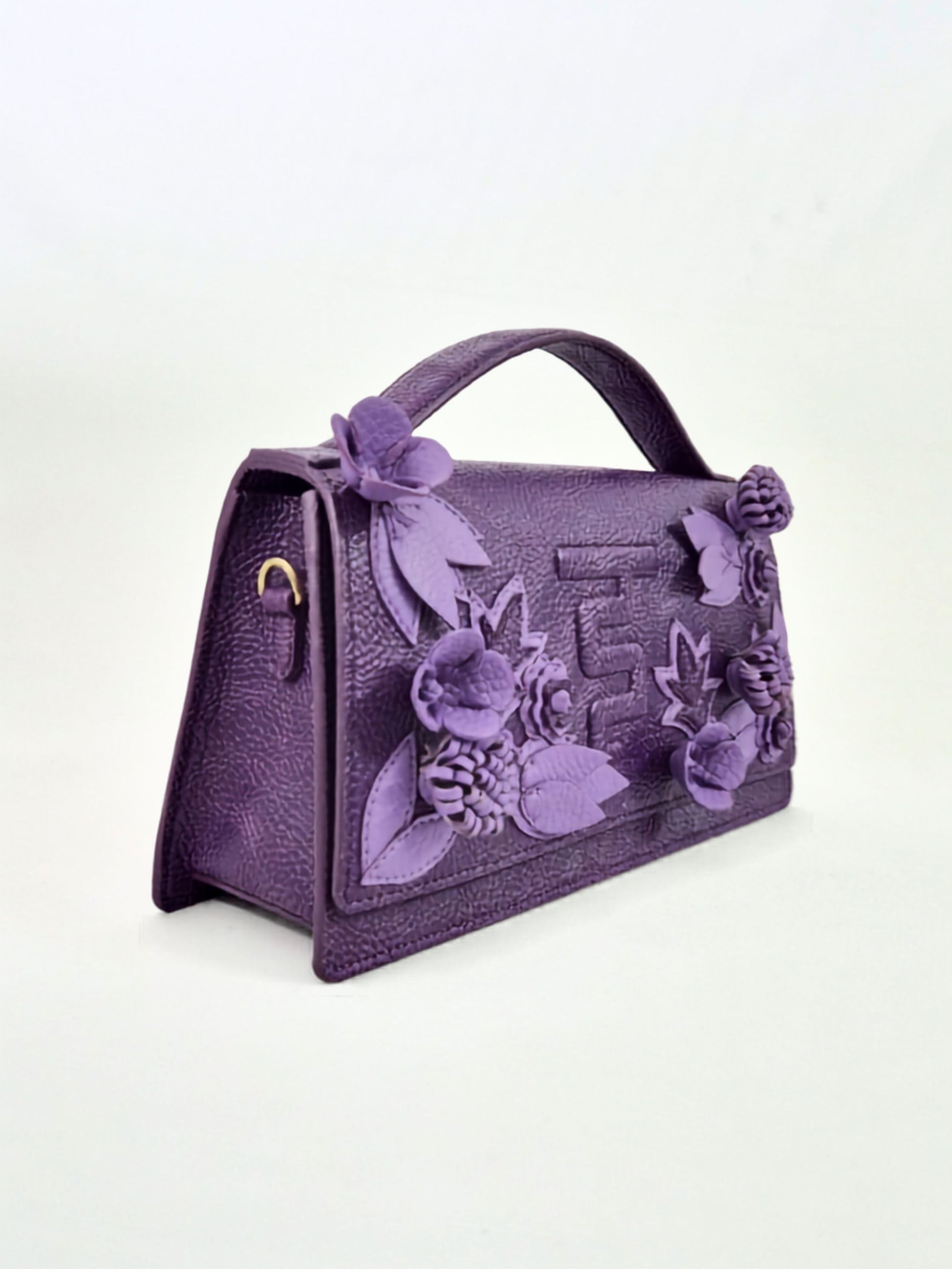 Bloom Bag in Purple and Lilac
