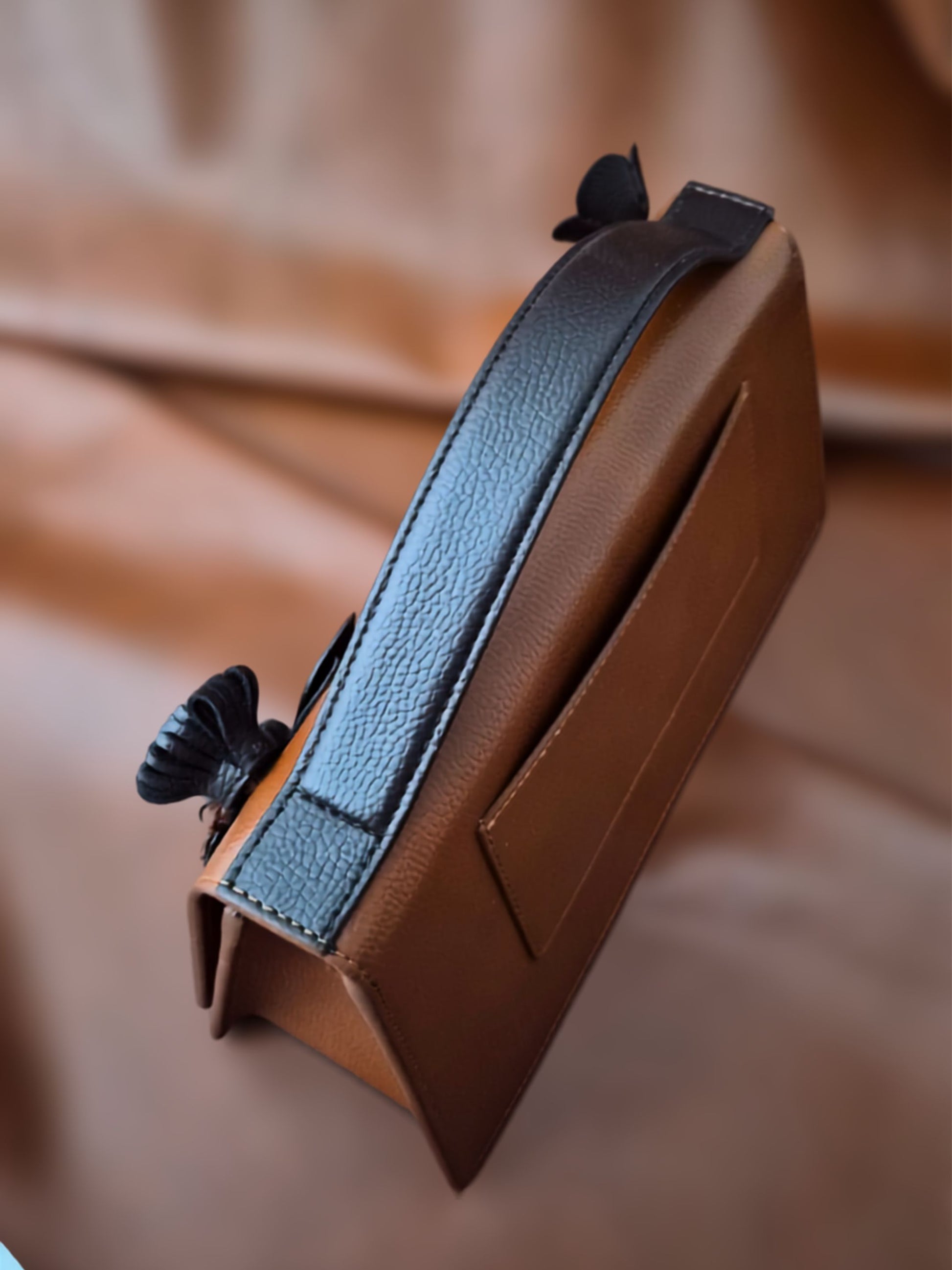 Bloom Bag in Tan and Brown