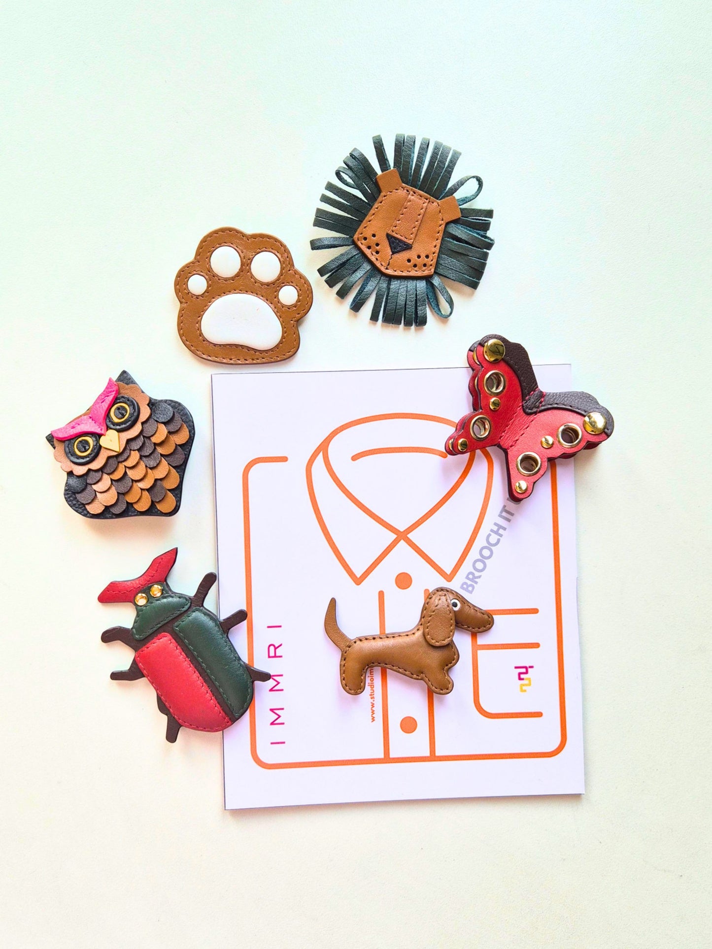 Vantara Brooches- Set of 6