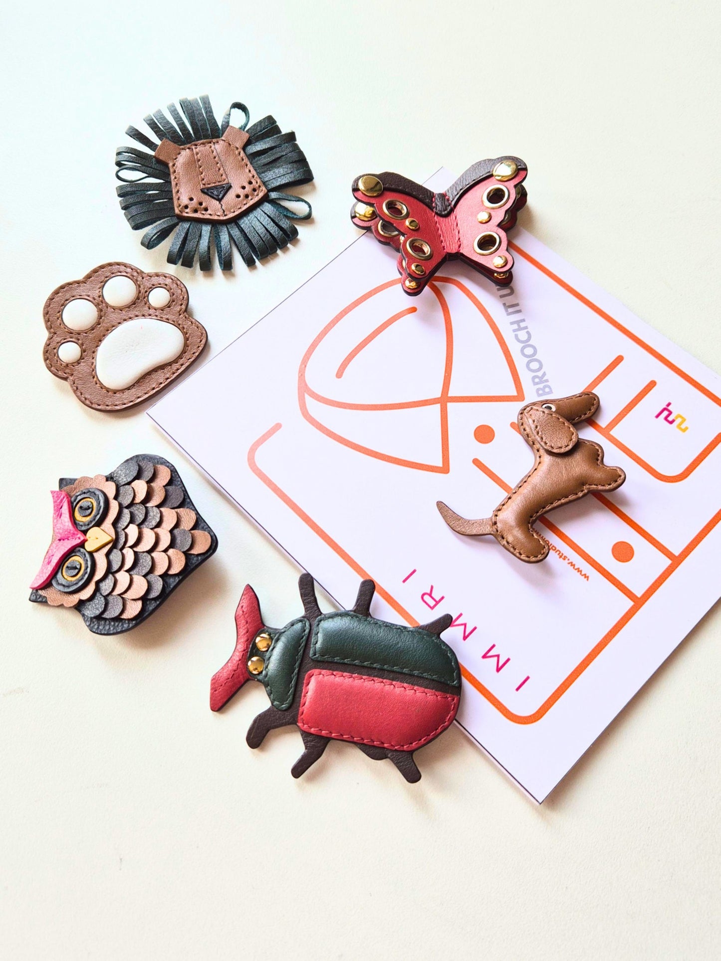 Vantara Brooches- Set of 6