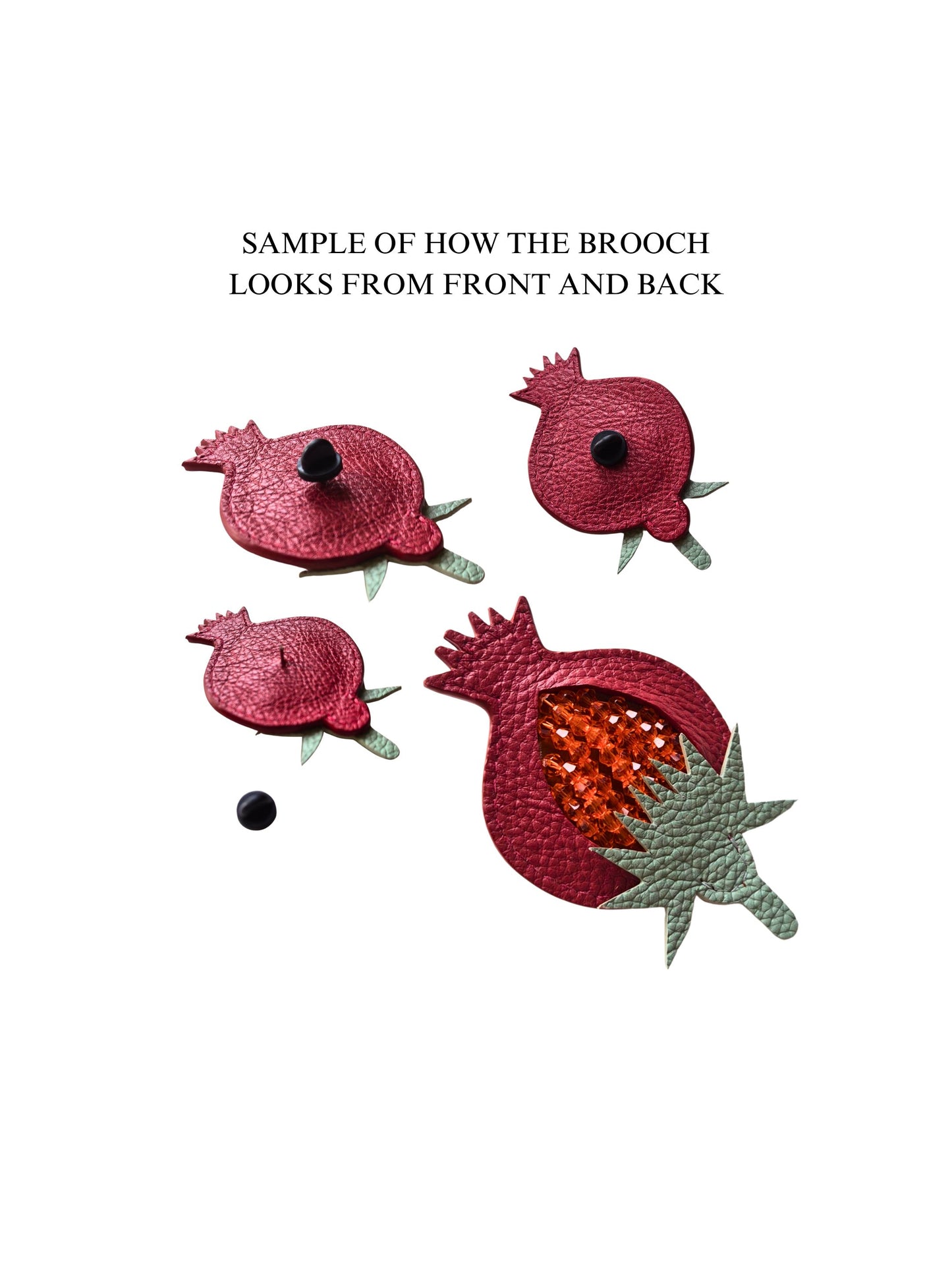 Pool Party Brooches- Set of 5