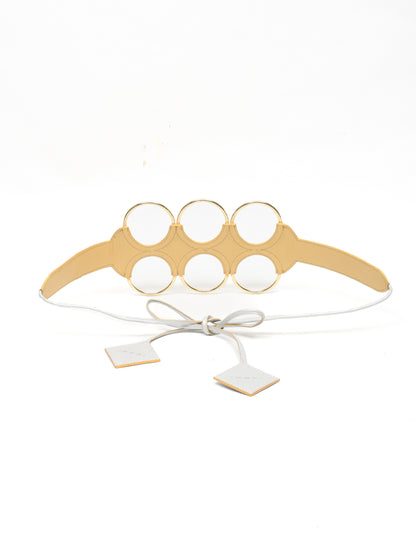 Hoop Loop Belt - Gold & Silver