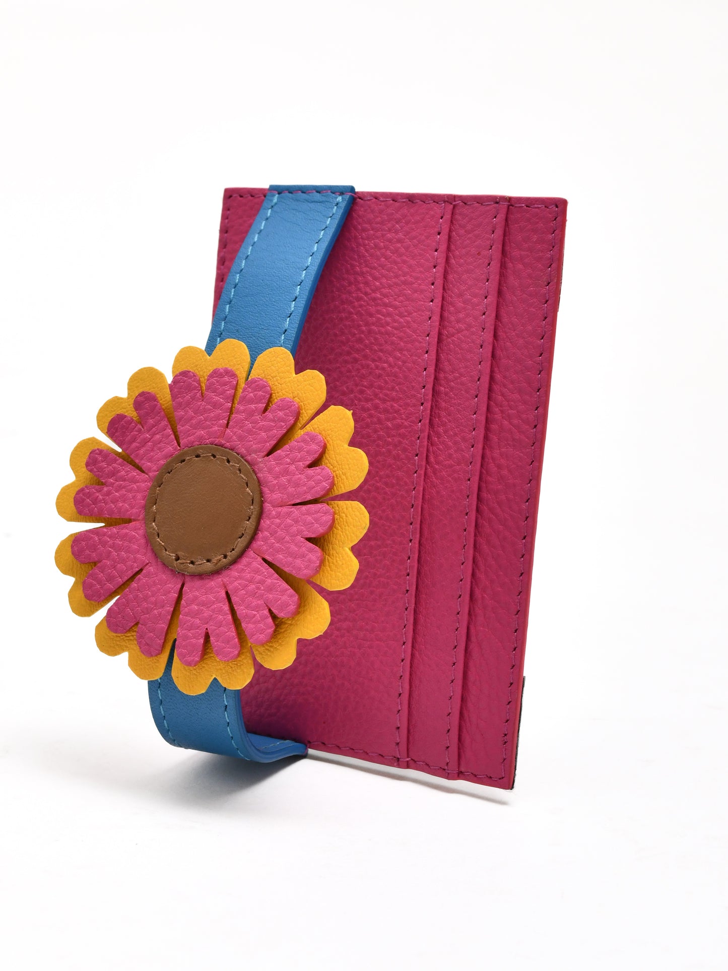 Clip-On Charm Card Case in Pink