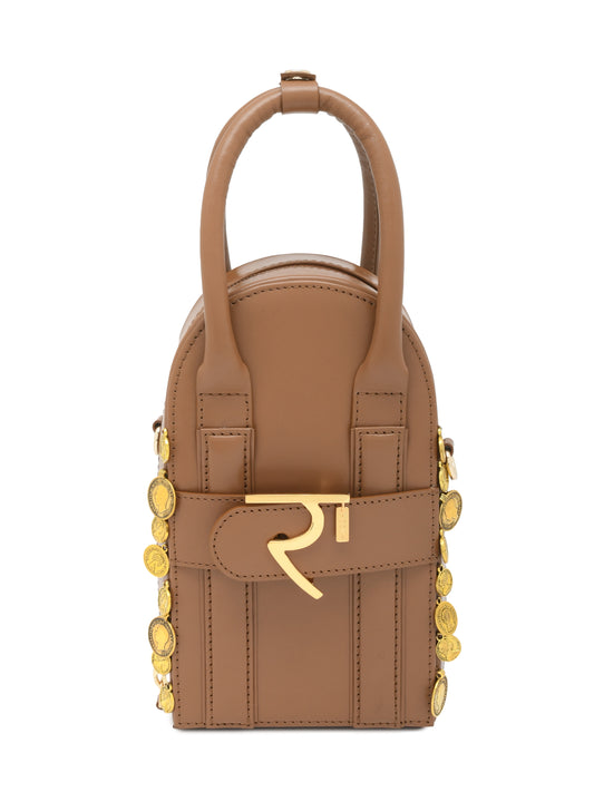 Sunlit Moon Bag - Tan Brown