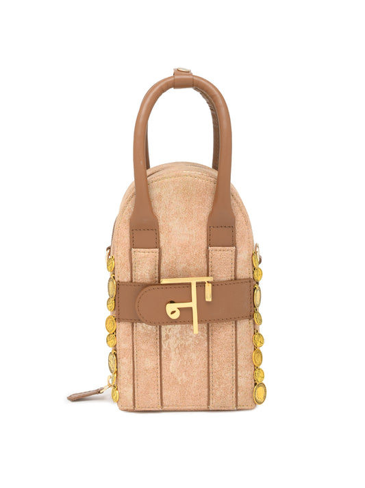 Sunlit Moon Bag - Gold