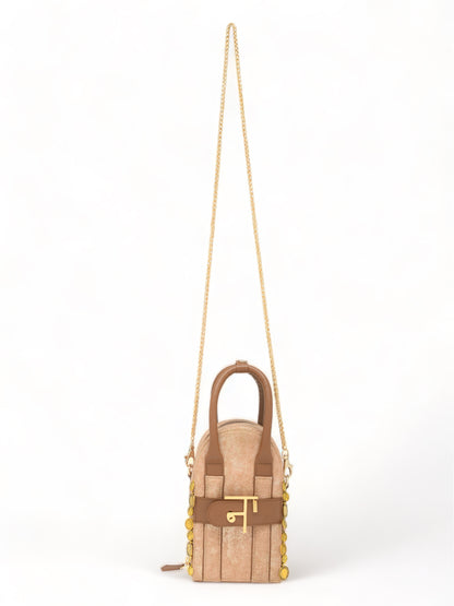 Sunlit Moon Bag - Gold