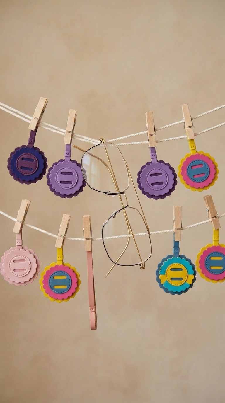 DIY Flower Eyewear Charm Bunch