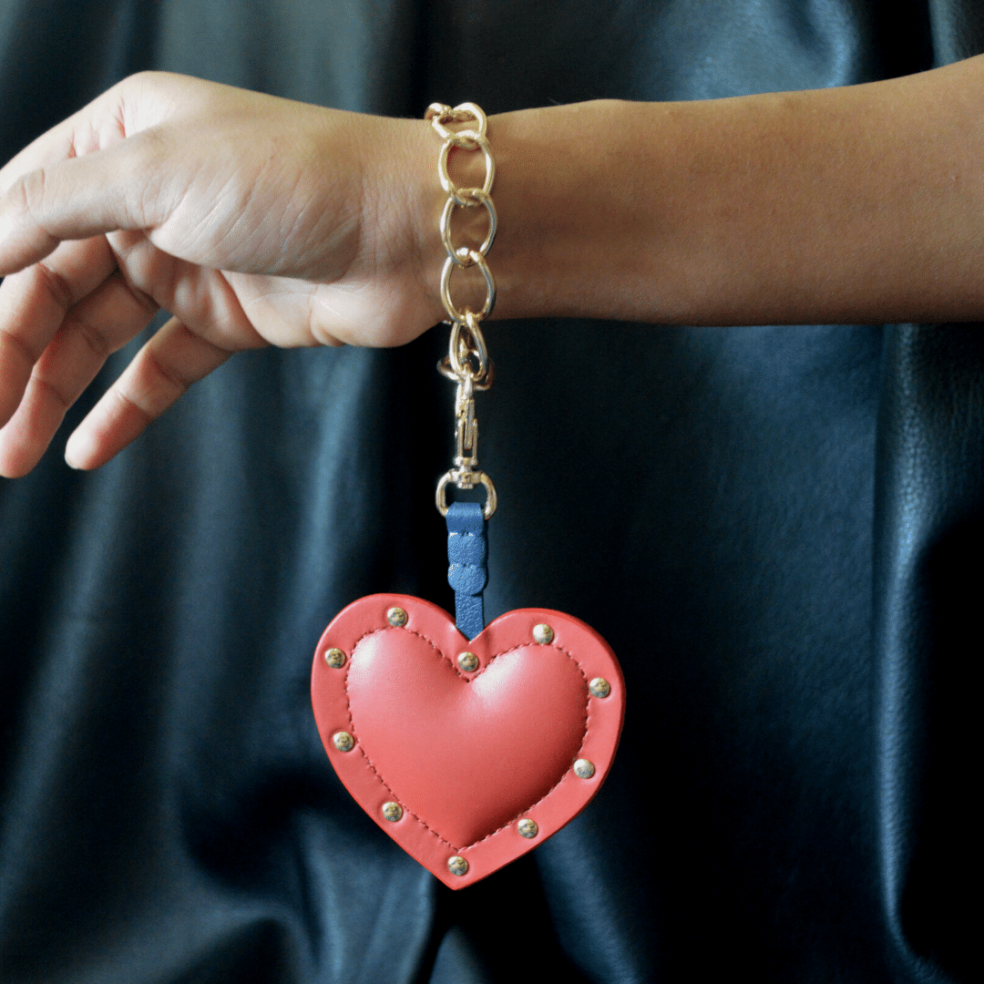 Bhai and Bhabhi Heart Lumba Rakhi - Set of 2