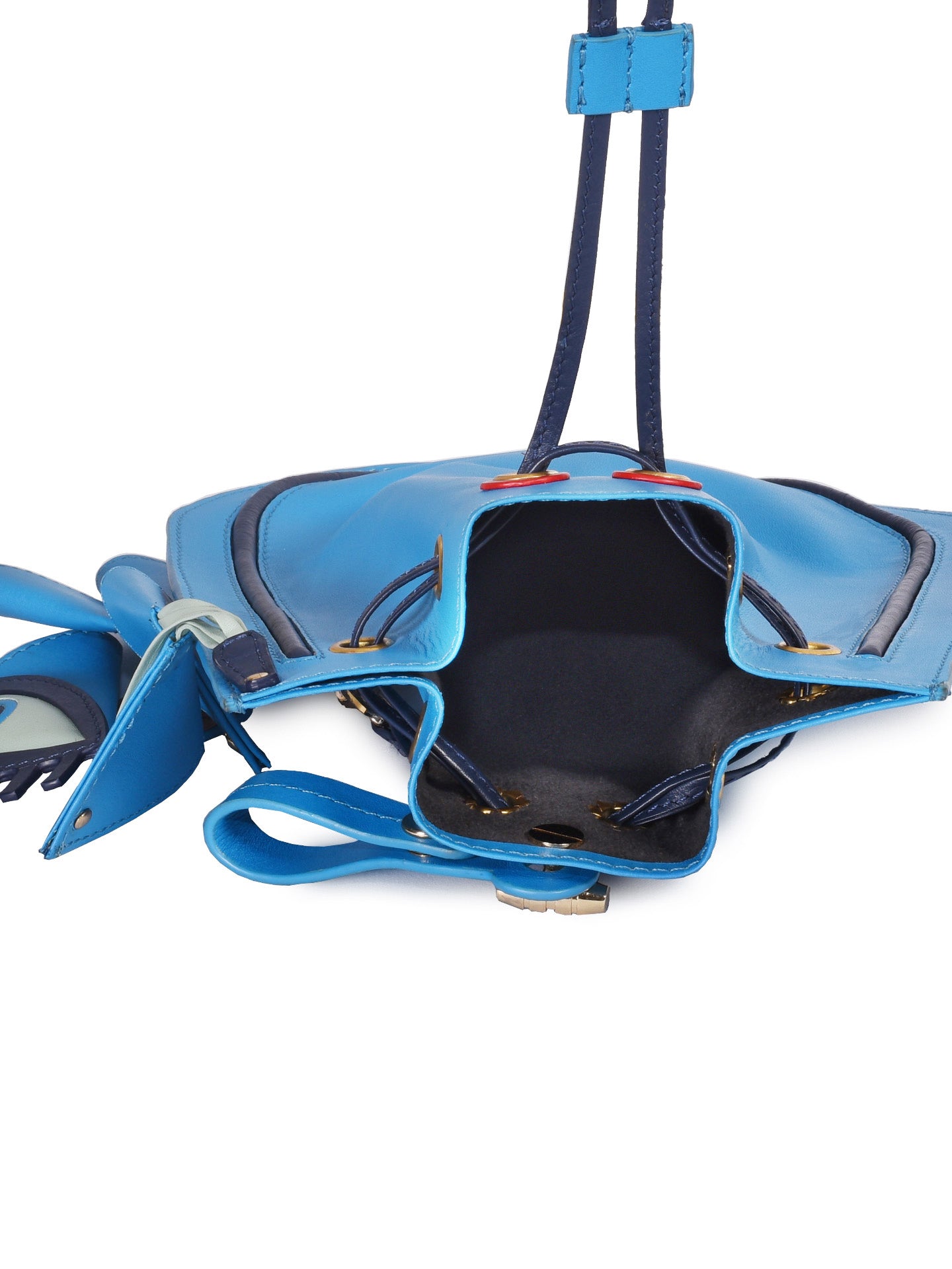 Evil Eye Potli Bag - Jodhpur Blue