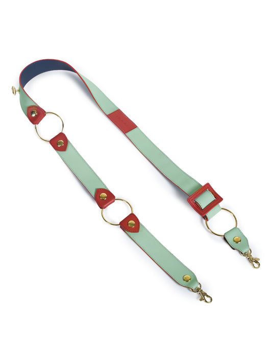 Red Hathi Batua Bag and Strap Belt