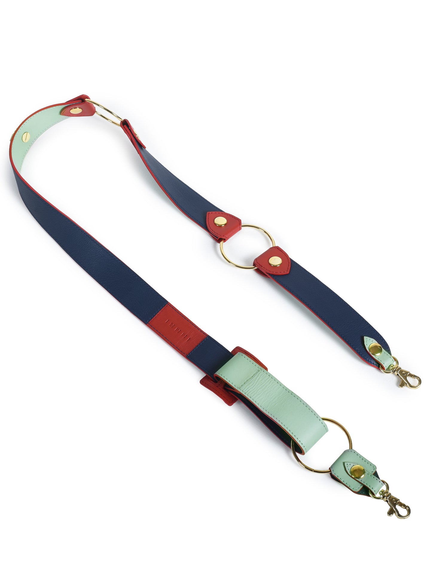 Strap Belt and Mint Potli Bag with Evil Eye Charm