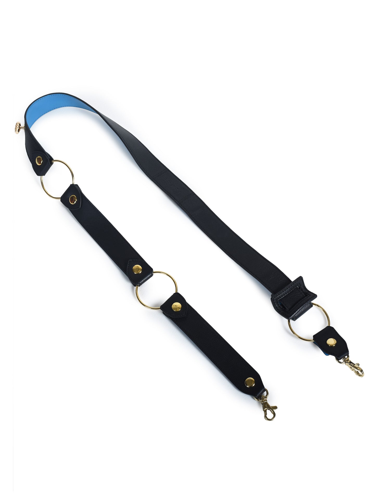 Black Hathi Batua Bag with Strap Belt