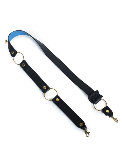 Black Hathi Batua Bag with Strap Belt