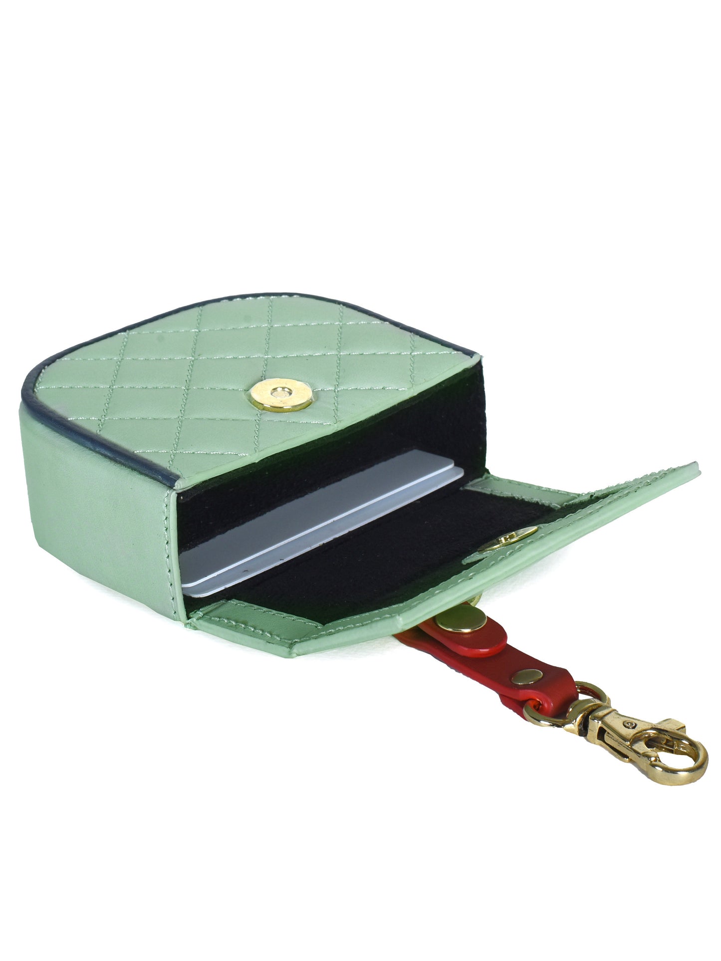 Strap Belt, Essential Batua Bag and Earpod Case with Puffy Heart Charm