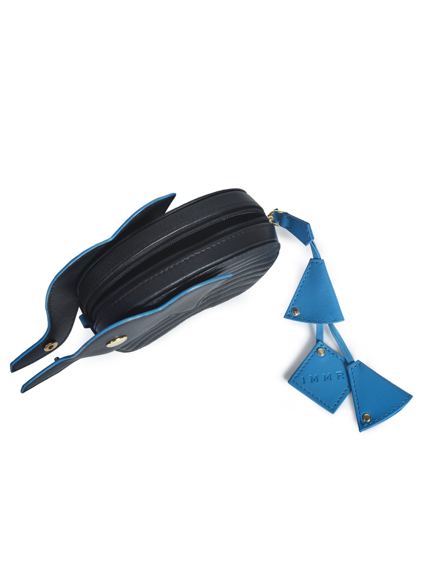Black Hathi Batua Bag with Strap Belt