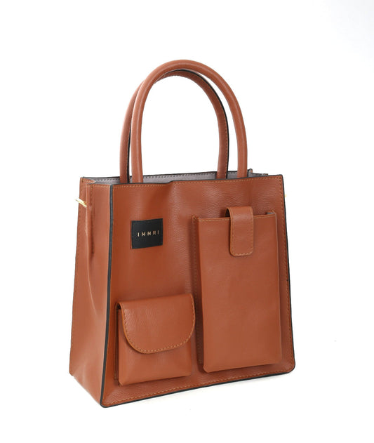 Workation Travel Tote Bag - Tan
