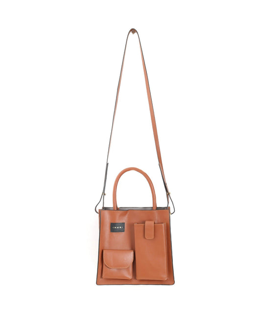 Workation Travel Tote Bag - Tan