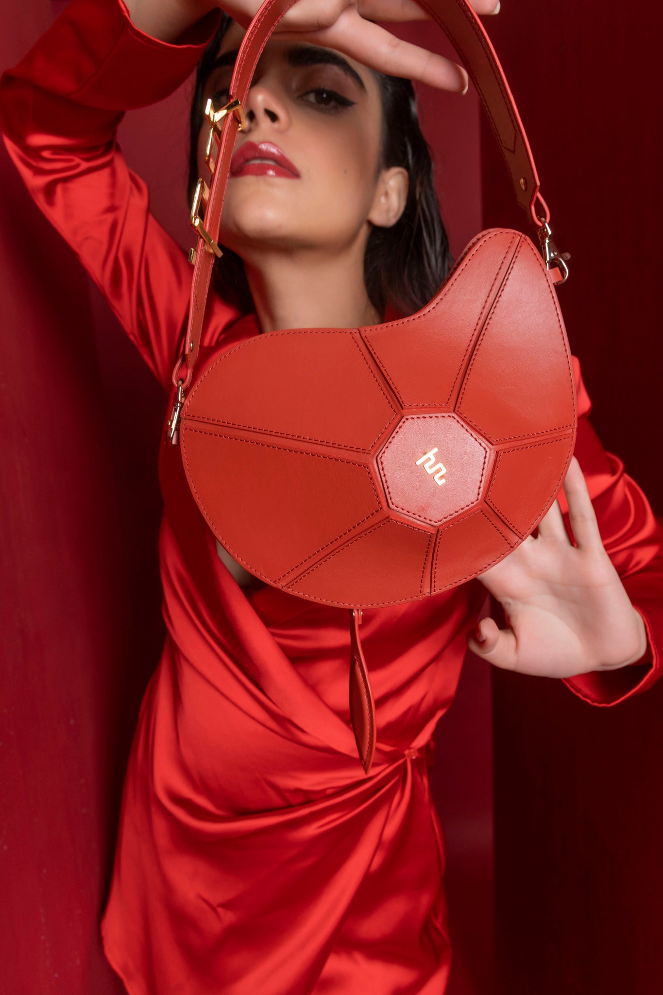 Minni and Maxi Kerry Bag - Red