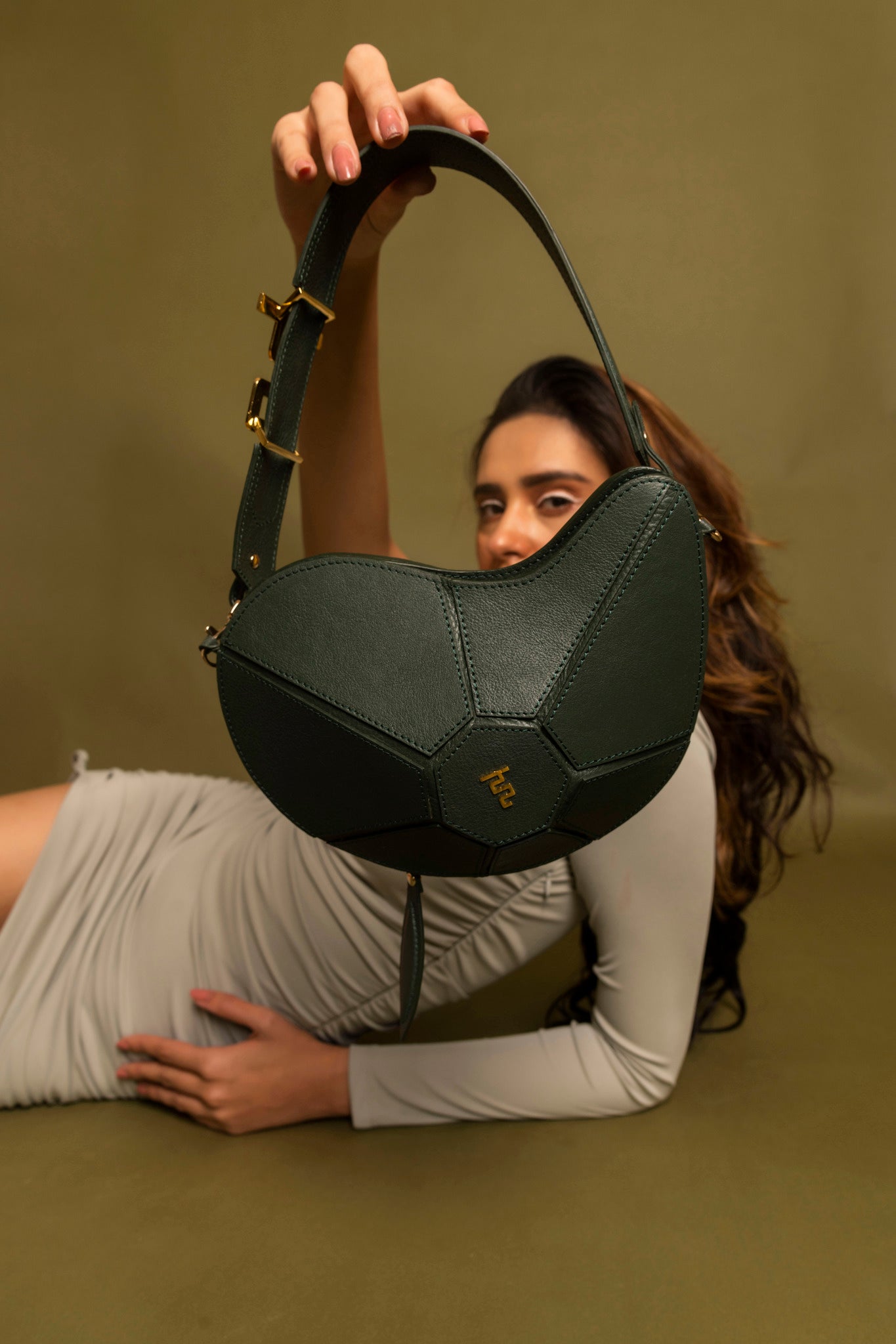 Minni and Maxi Kerry Bag - Bottle Green